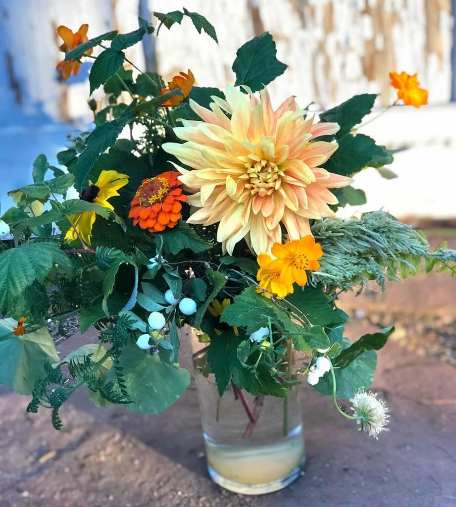 For a unique gift for flower lovers, give an unusual bouquet from a local flower farmer