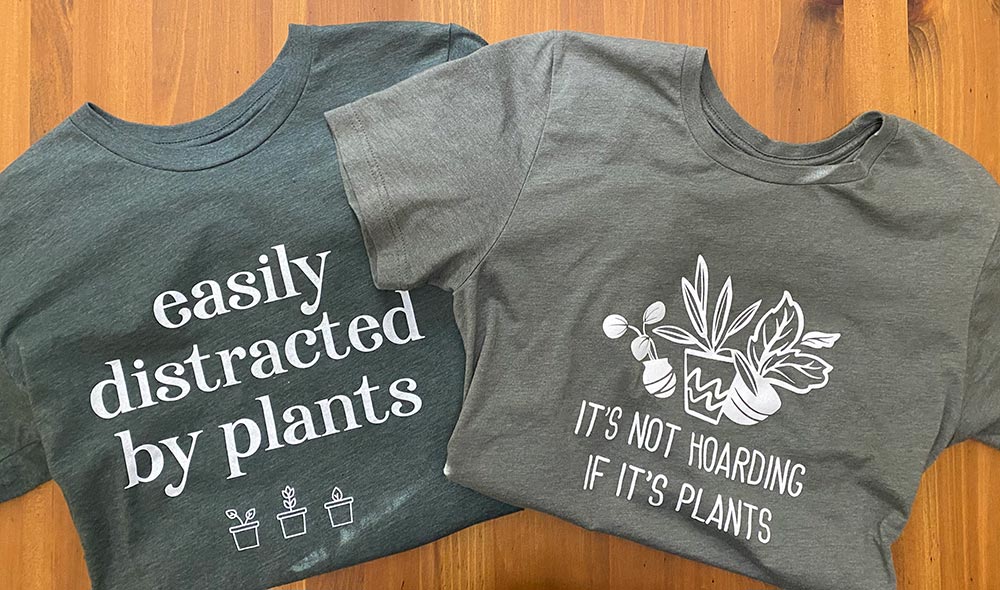 Cute shirts for flower lovers