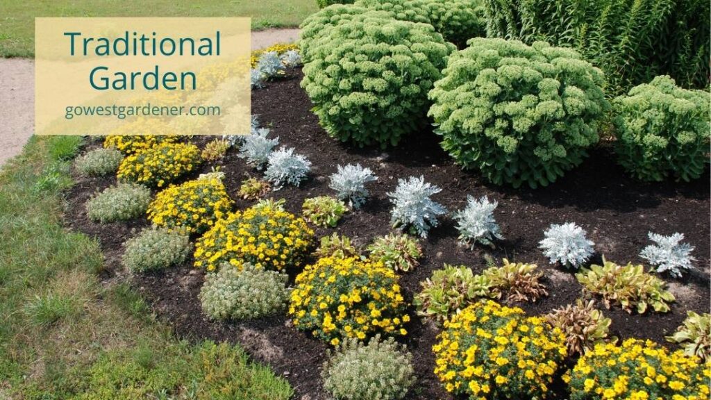 Example of a formal garden -- not on trend with where western gardening is going.