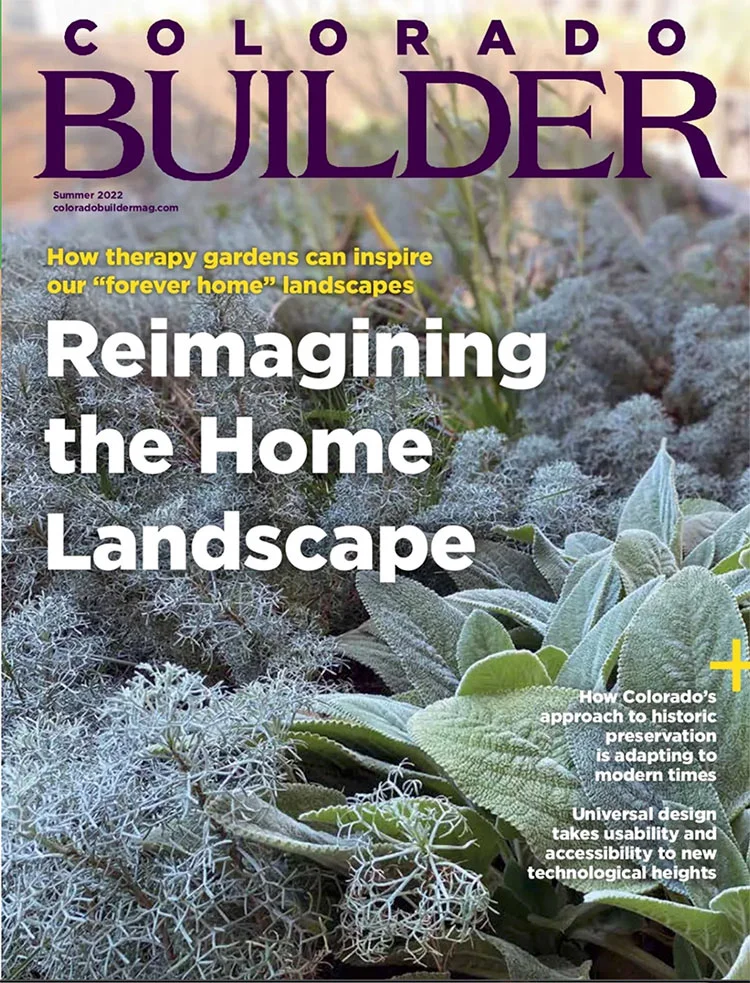 Colorado Builder magazine-Summer 2022-Reimagining the Home Landscape